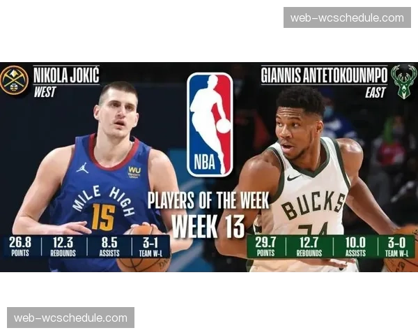 官方公布最后一周东西部周最佳：杰伦-布伦森与安东尼-爱德华兹分别当选